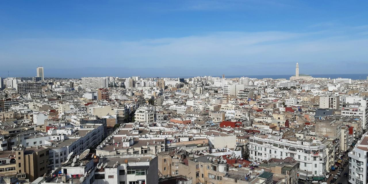 Photo aerienne de la ville de Casablanca