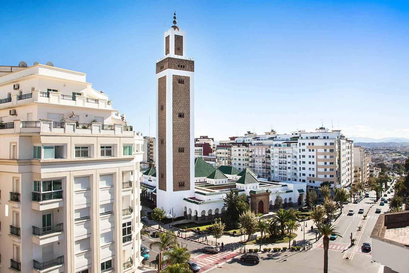 The city center of Tangier