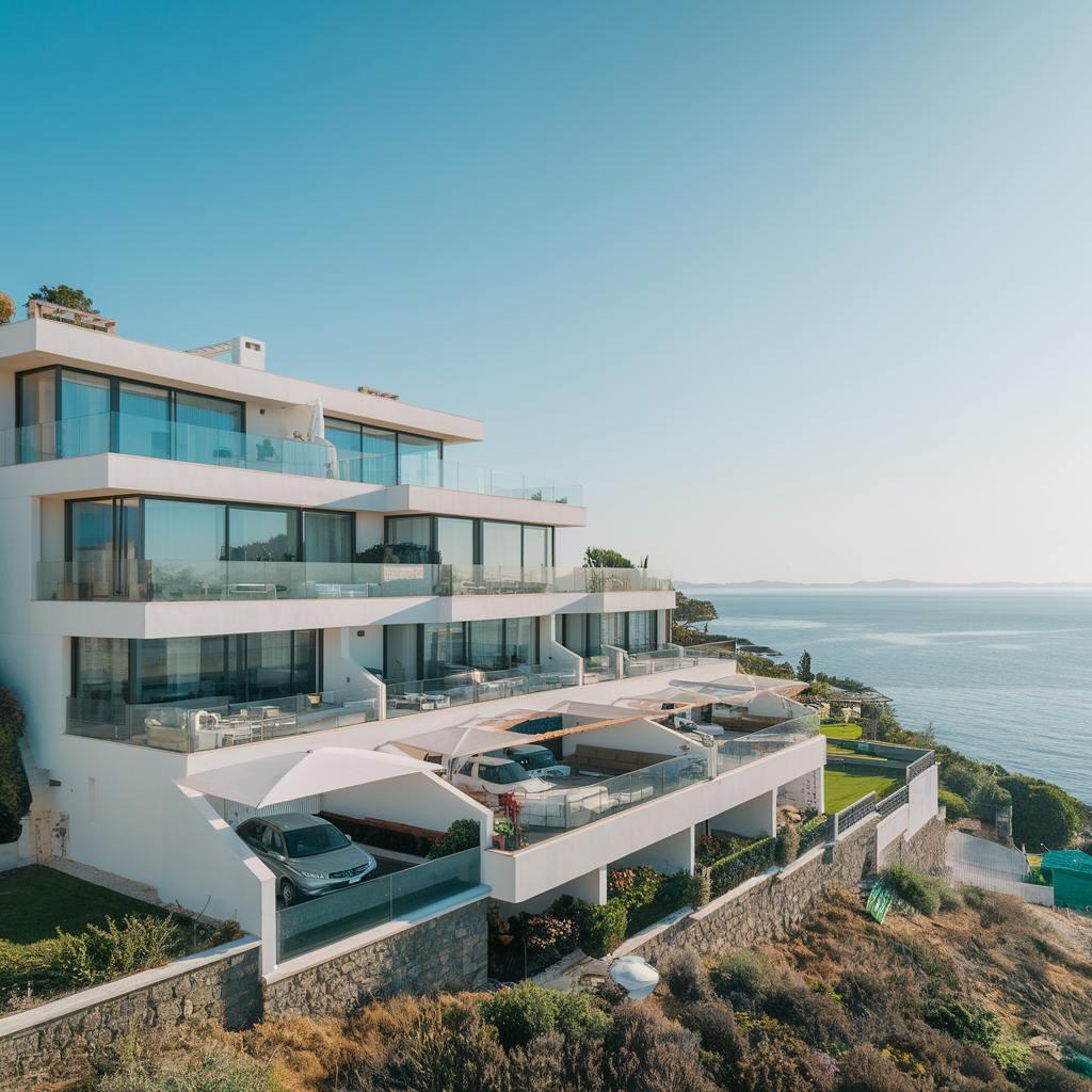 Luxury apartments by the sea