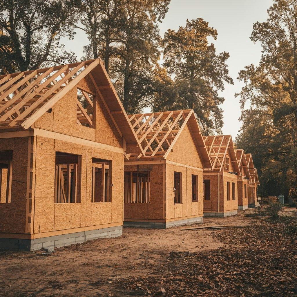 Housing under construction