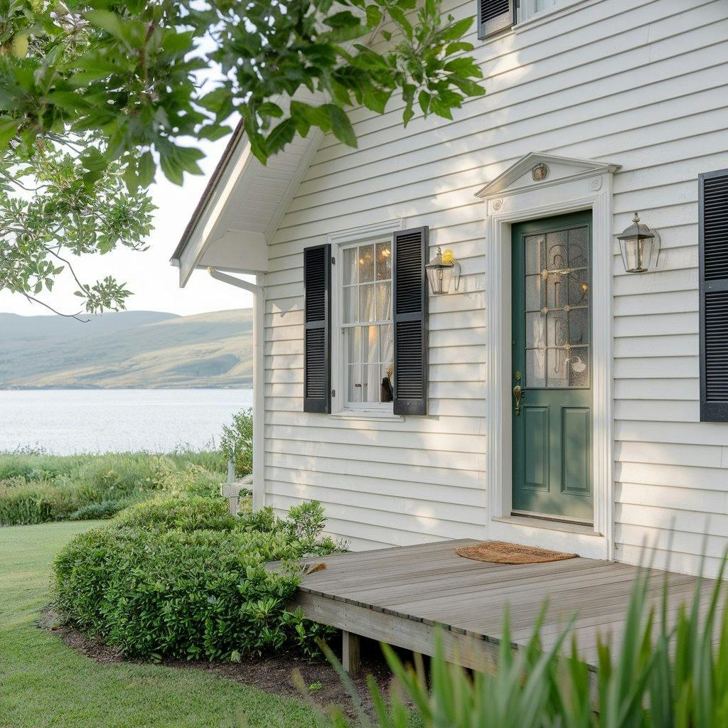 Une jolie maison au bord fleuve 