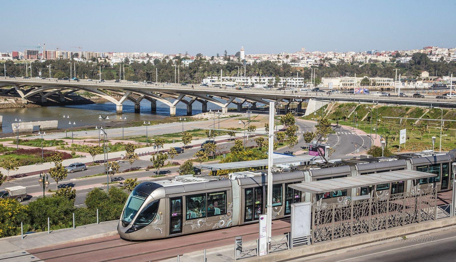 the Rabat-Salé Tramway